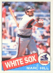 1985 Topps Baseball Cards      312     Marc Hill